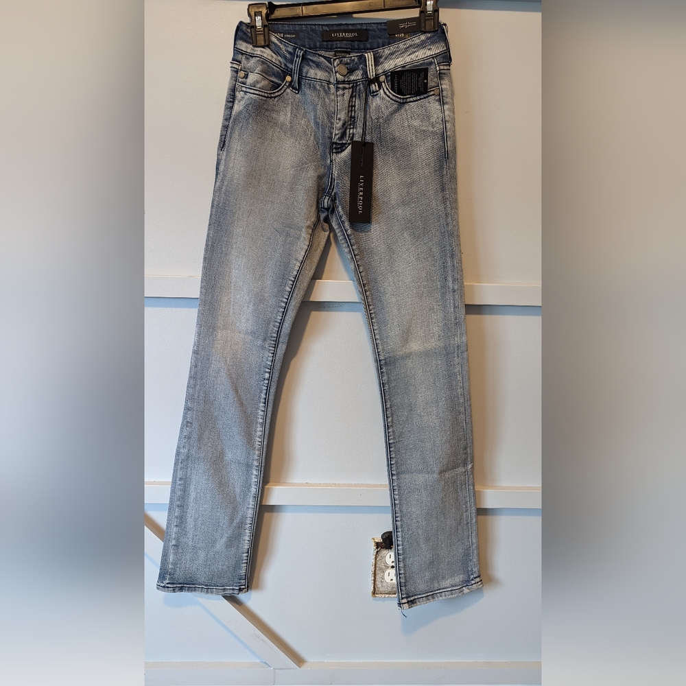 Liverpool Jeans Company Sadie Straight jeans size 0/25